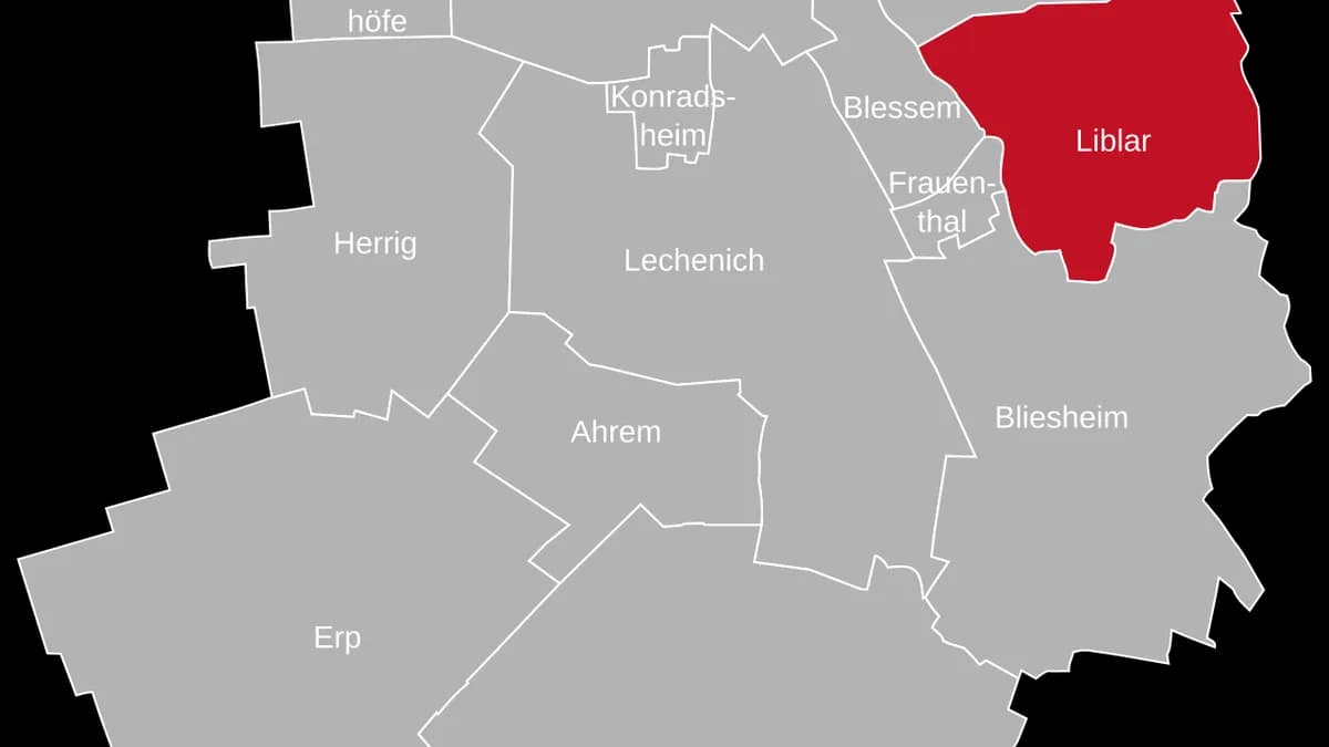 Stadtansicht von Liblar